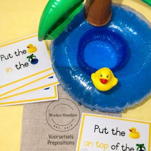 Prepositions bag/ Voorsetsels